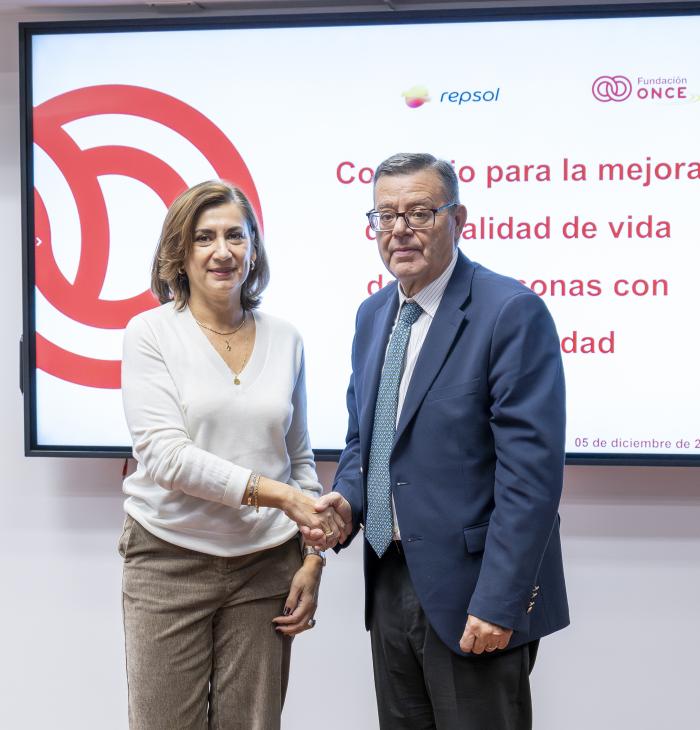 Repsol renueva su compromiso con Fundación ONCE para impulsar la contratación de personas con discapacidad