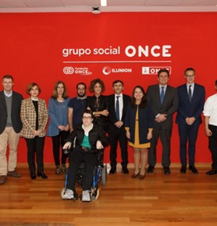 FUNDACIÓN ONCE RECONOCE LA LABOR DE UNA TREINTENA DE ENTIDADES COMPROMETIDAS CON LA DISCAPACIDAD