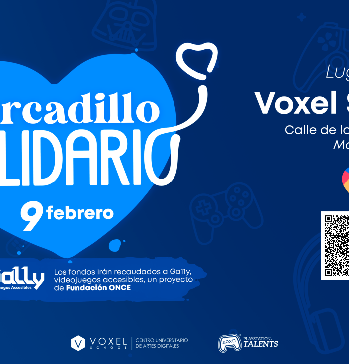 PLAYSTATION ORGANIZA UN MERCADILLO SOLIDARIO EN COLABORACIÓN CON FUNDACIÓN ONCE Y VOXEL SCHOOL