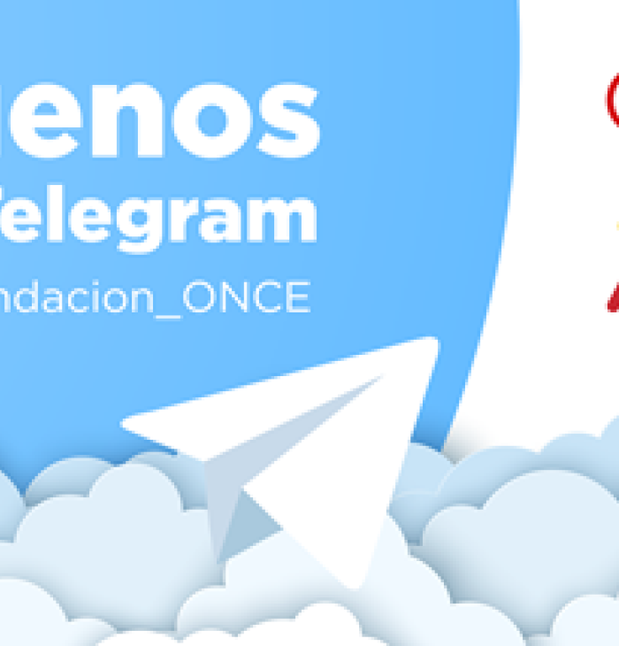 Fundación ONCE abre canal informativo en Telegram